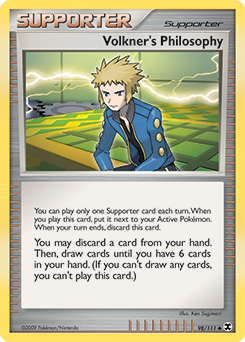 Volkner's Philosophy card art