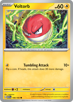 Voltorb card art