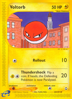 Voltorb card art