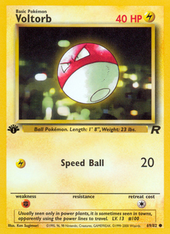 Voltorb card art
