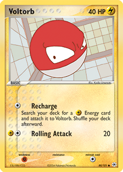 Voltorb card art