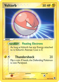 Voltorb card art