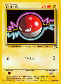 Voltorb card art