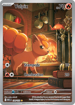 Vulpix card art