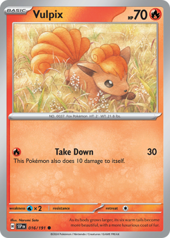 Vulpix card art