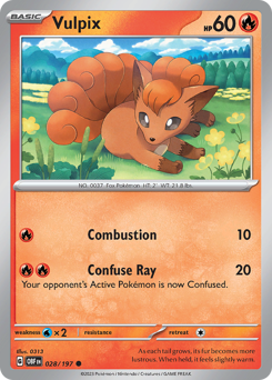 Vulpix card art