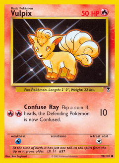 Vulpix card art