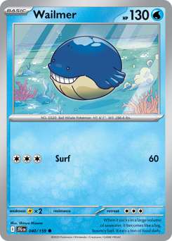 Wailmer card art