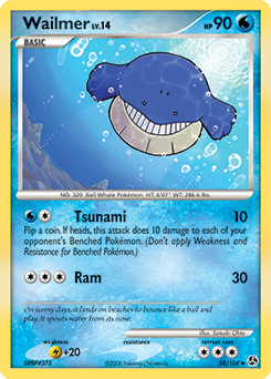 Wailmer card art