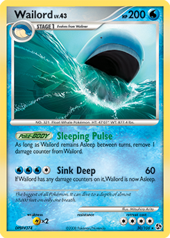 Wailord card art