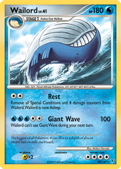 Wailord card art