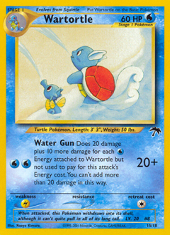 Wartortle card art