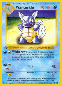 Wartortle card art