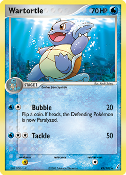 Wartortle card art