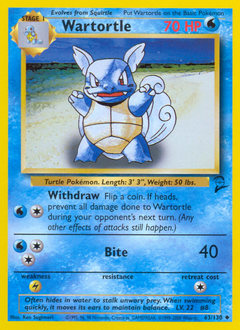 Wartortle card art