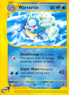 Wartortle card art