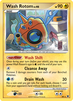 Wash Rotom card art