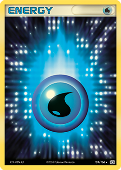 Water Energy card art
