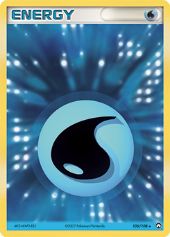 Water Energy card art