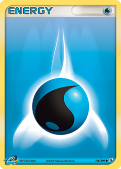 Water Energy card art