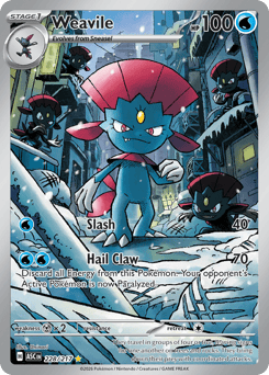 Weavile card art