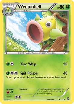 Weepinbell card art