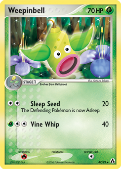 Weepinbell card art