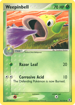 Weepinbell card art