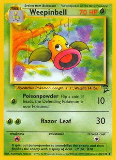 Weepinbell card art