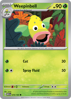 Weepinbell card art