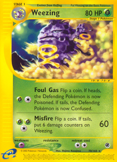 Weezing card art