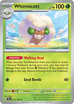 Whimsicott card art