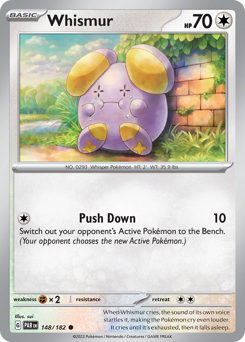 Whismur card art