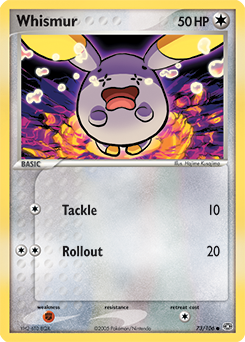 Whismur card art