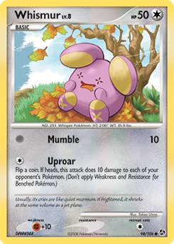 Whismur card art