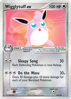 Wigglytuff ex card art