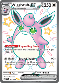 Wigglytuff ex card art
