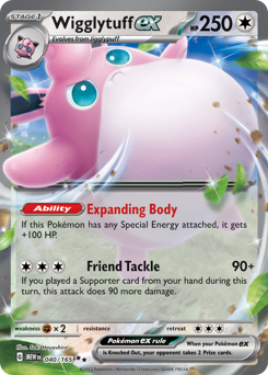 Wigglytuff ex card art