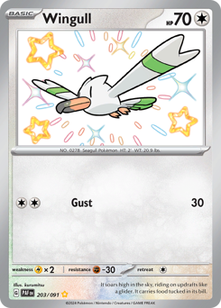 Wingull card art