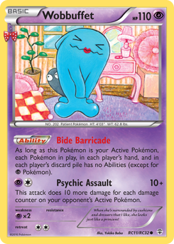 Wobbuffet card art