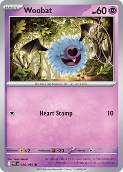Woobat card art