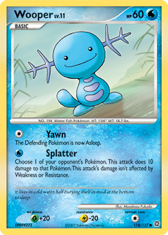 Wooper card art
