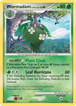 Wormadam Plant Cloak card art