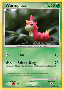 Wurmple card art