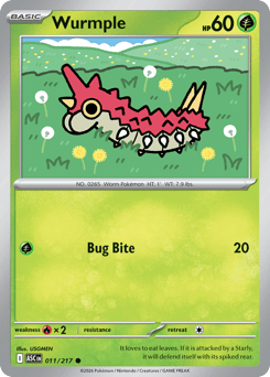 Wurmple card art