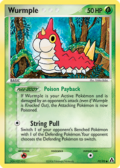 Wurmple card art