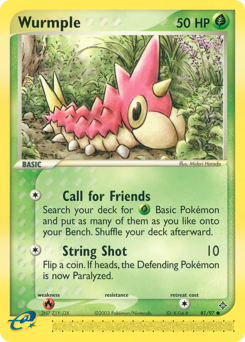 Wurmple card art