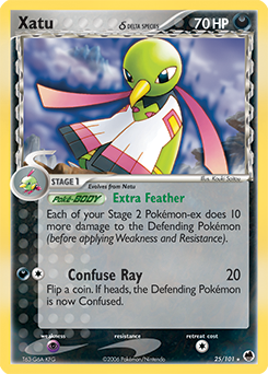 Xatu δ card art