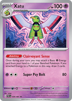 Xatu card art