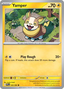 Yamper card art